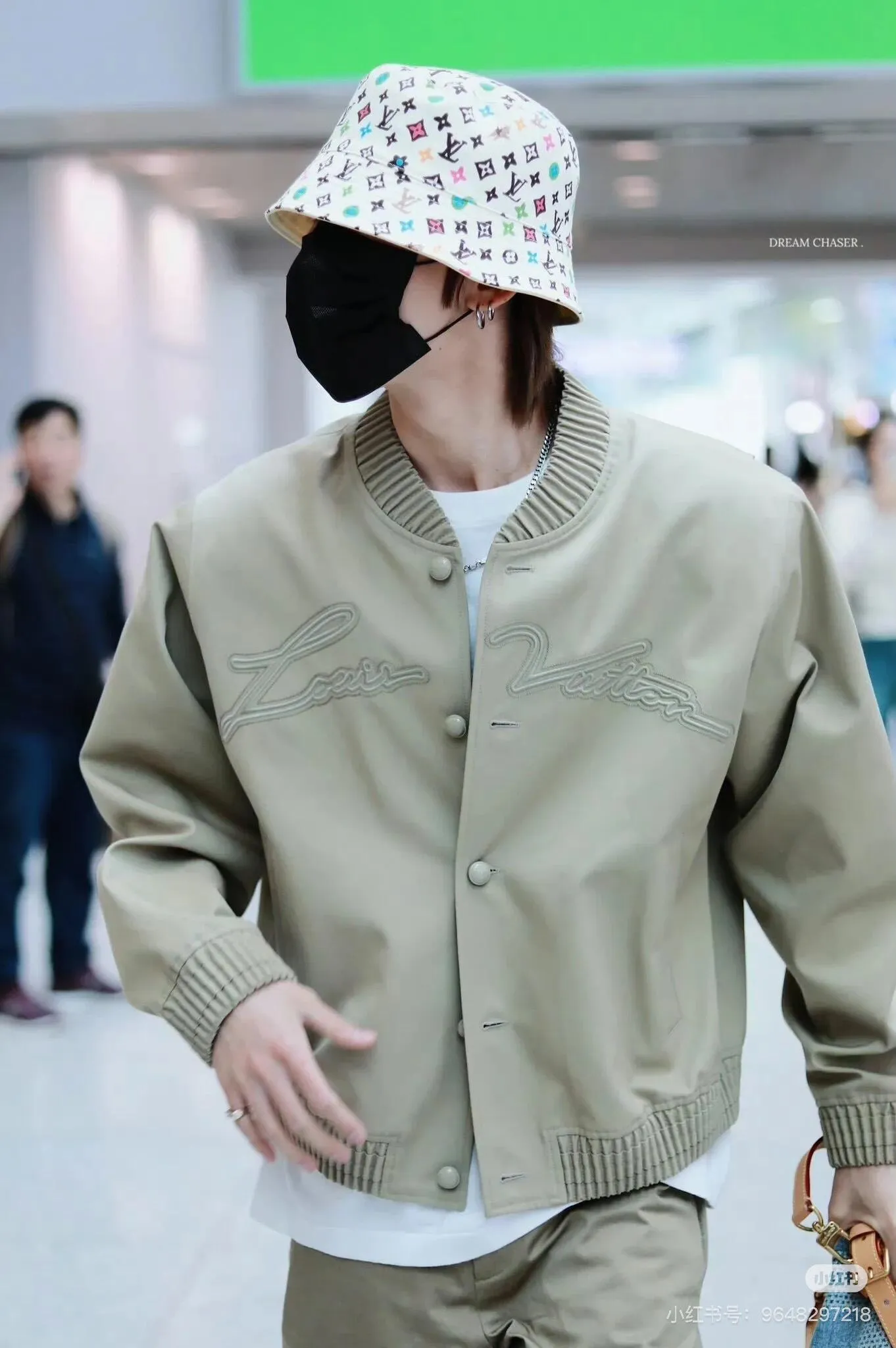 Louis Vuitton/Louis Vuitton Embroidered Silhouette Jacket